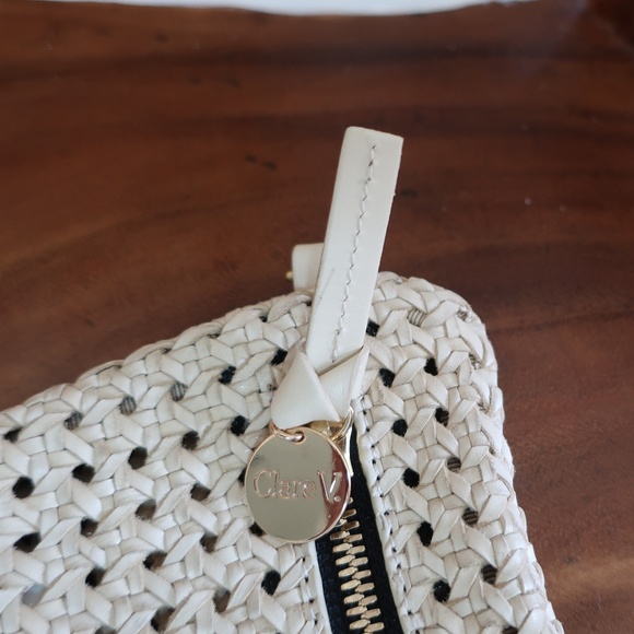 Clare V. Grande Fanny in Cream Rattan - Picture 4 of 14